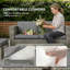 Rattan Sofa Set