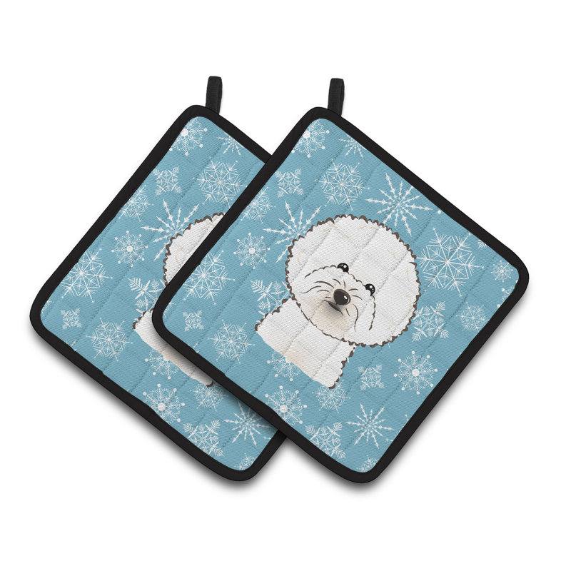 The Holiday Aisle® Ashlynn Polyester Potholder Set