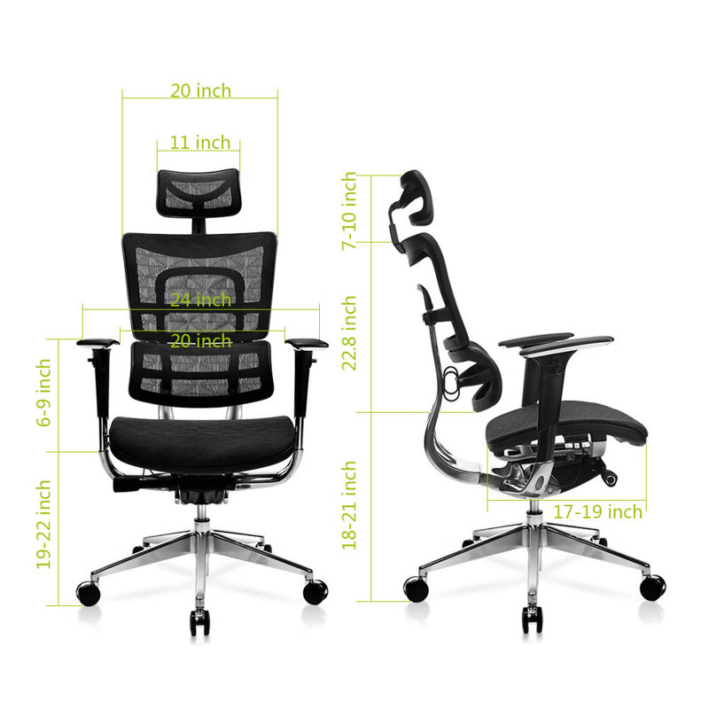 Brayden Studio® Canarsie Mesh Task Chair with Headrest