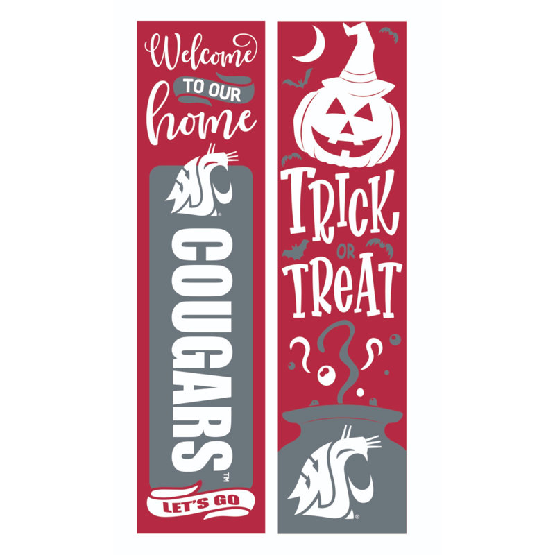 47" Double Sided Leaner, University Of Arizona, Halloween, Université de l'état de Washington