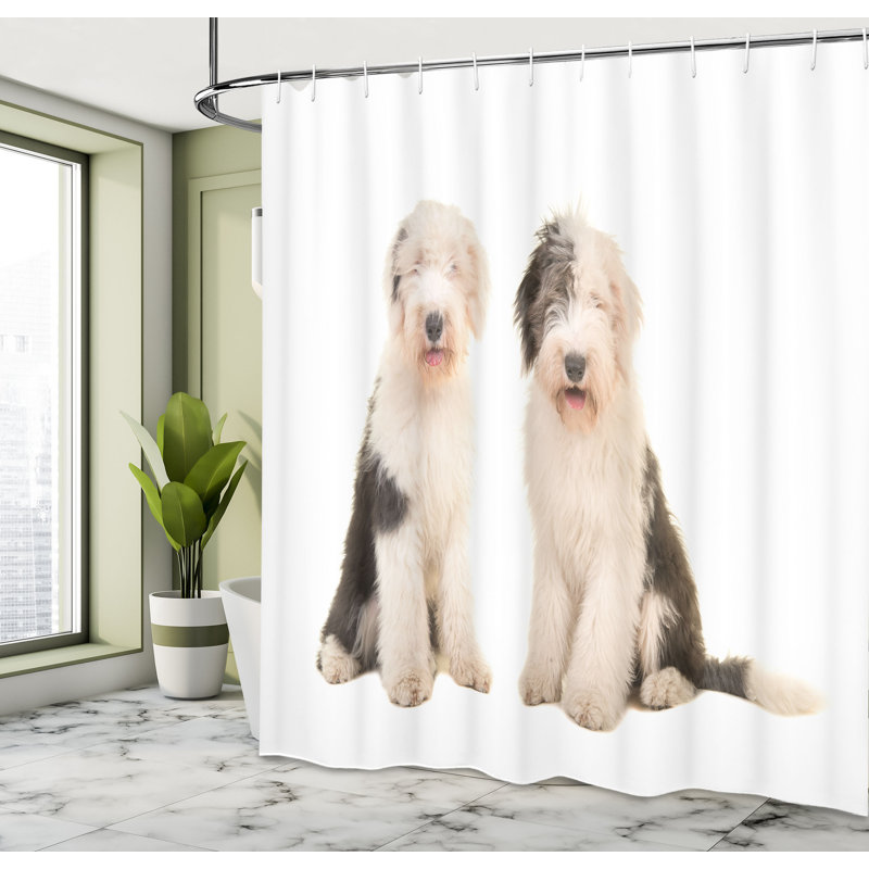 Kanoa Shower Curtain with Hooks Included, 70"H x 69"W