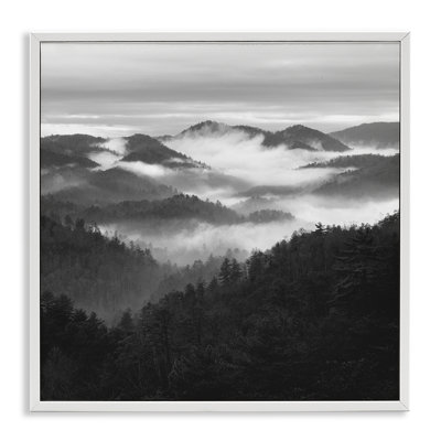 «Smoky Mountains Forest», estampe numérique, conception de Nicholas Bell