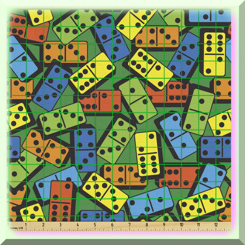 Domino Royale Casino Fabric 3 Yards