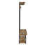 Hall Tree 121.92cm Wide with Bench and Shoe Storage-377851119