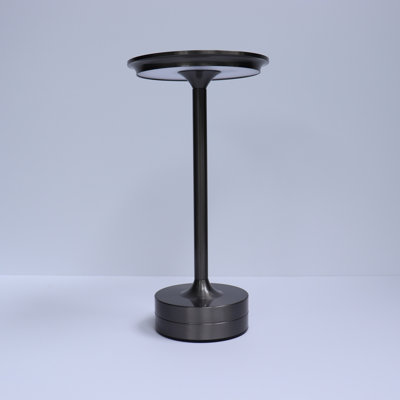 9.75'' Battery Powered Integrated LED Color Changing Outdoor Table Lamp