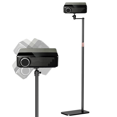 5 Core Projector Stand Floor Adjustable 53" Universal Projectors Support for Home Office & Studio