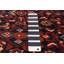 Tapis bleu marine Andelz 3 pi 9 po x 10 pi 0 po
