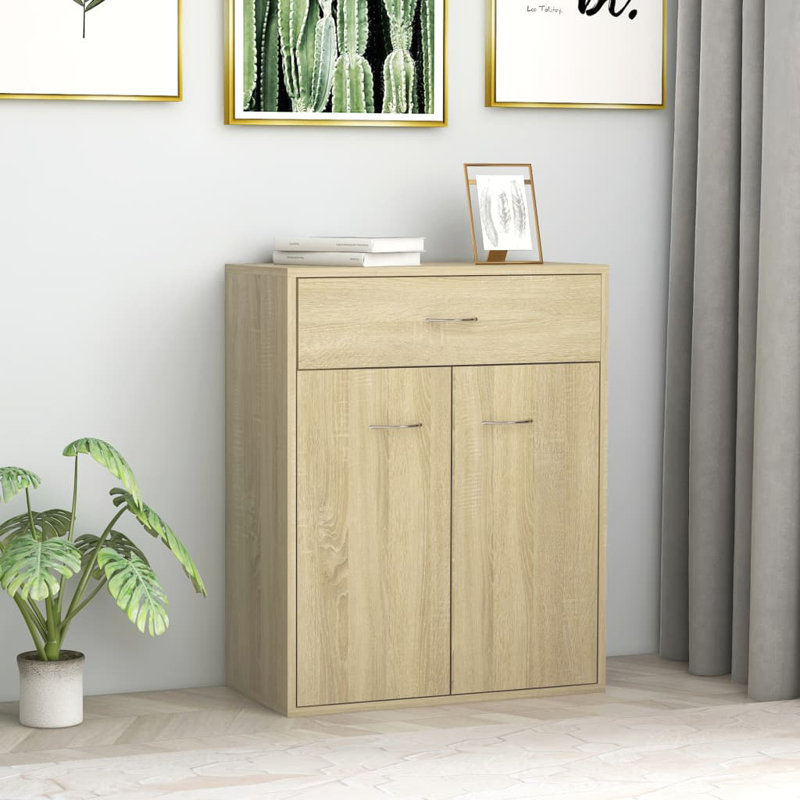 Abraar 60cm Sideboard, Sonoma Oak