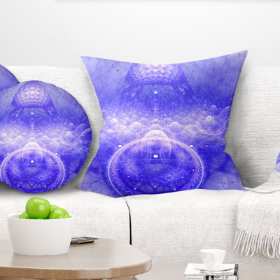 Infinite Boundaries of World - Floral Printed Pillow