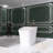 51.18'' x 28.9'' Freestanding Soaking Solid Surface Bathtub