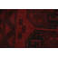 Tapis afghan tribal rouge oriental 3 x 5