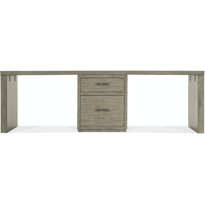 Linville Falls Peninsula Floating Desk, 30" H x 96" W x 24" D