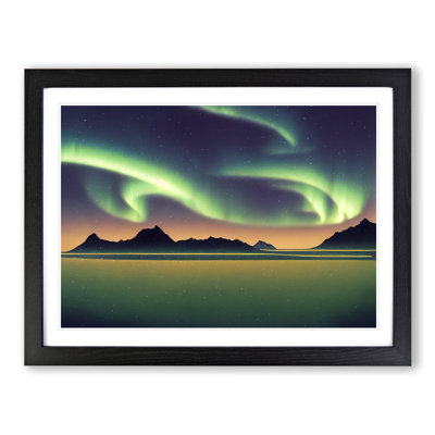 Terrific Northern Lights - Framed Print