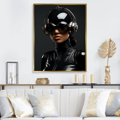 Rétro femme futuriste, photo IV - art mural Chanel