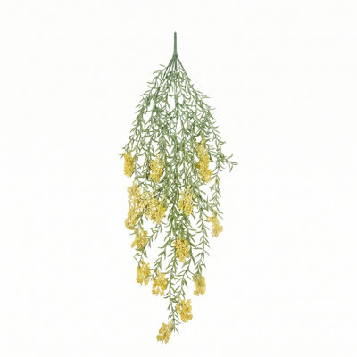 3pcs Artificial Hanging Lavender Vine Fake Trailing Flowers for Indoor Outdoor Wall Patio Decor