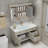 American-style smart solid wood bathroom cabinet