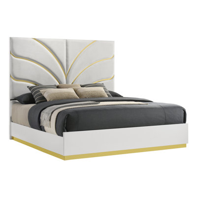 Contemporary Design Upholstered Bed