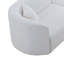 Ensemble de canapé de luxe 2 pièces avec canapé courbé et méridienne, canapé modulaire faisant face à la droite, canapé Boucle-1902386389