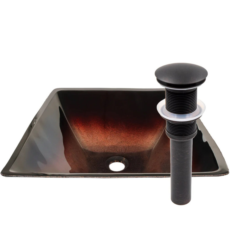 Lavabo vasque Novatto, Bronze huilé
