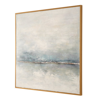Foggy Morning Abstract Art