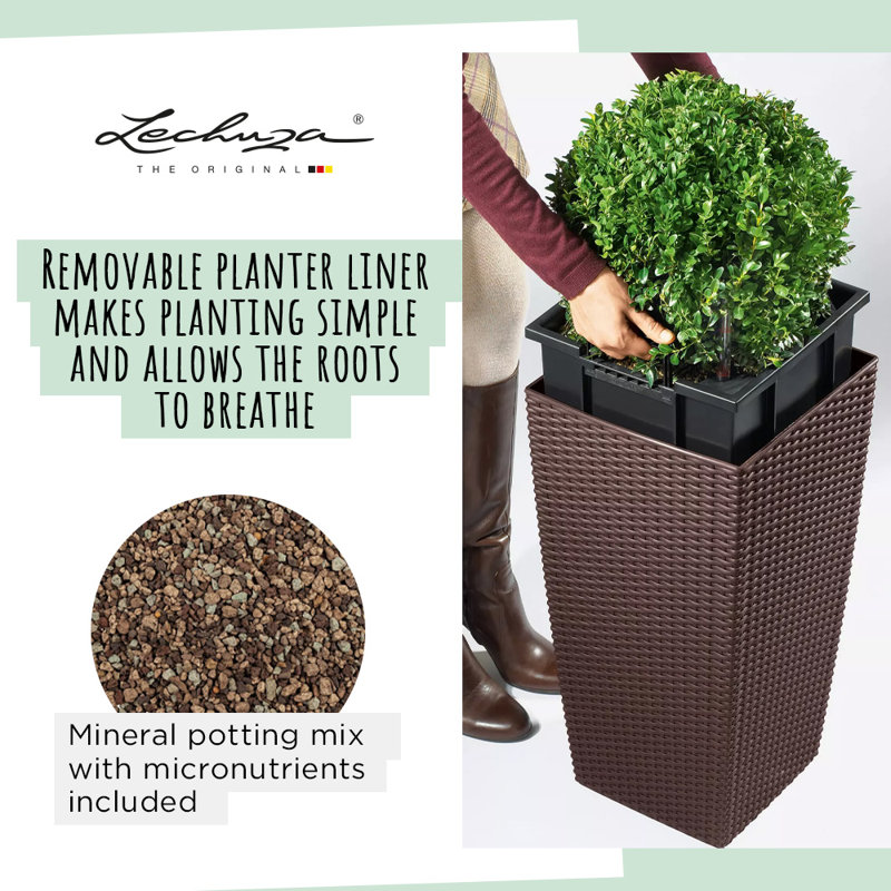 Cubico Planter Box, 75cm H x 40cm W x 40cm D