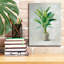 «Greenhouse Palm 2 Chevron Pot» par Danhui Nai, art mural sur toile-415863831