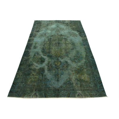 Galasyn One-of-a-Kind 7'3'' X 10'6'' 1970s Wool Area Rug Blue