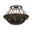 Fleur-de-lis 4 - Light Semi Flush Mount-2057023528