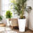 22.4 Inch Tall Planter Set of 2 Self-Watering Plastic Flower Pots with Inner Bucket Water Level Monitor-655210334-655210339