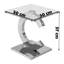 Elvia Glass Top Abstract End Table-37081561
