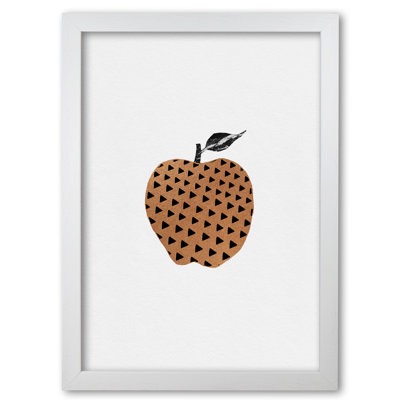 Apple Fruit Illustration 1 Piece Wall Art