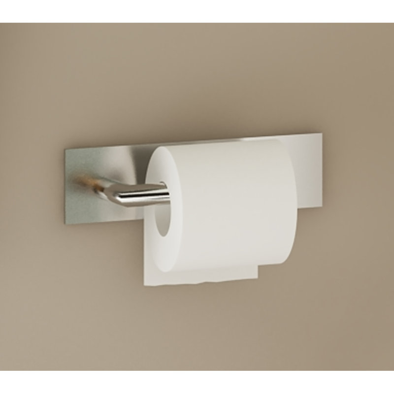Surface Open on Right Toilet Paper Holder, Polished Chrome