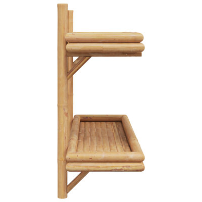 Bamboo Bracket Shelf