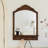 Arch Solid wood Wall Mirror