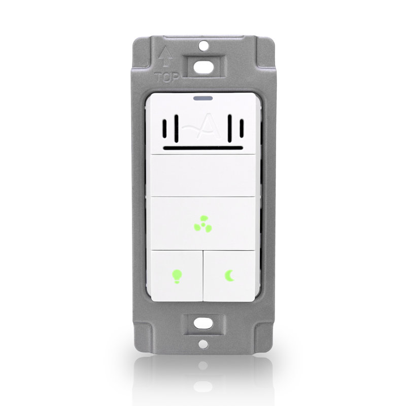 White 3-Way Motion Sensor and Timer Switch