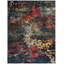 Tapis brun / bleu sarcelle Hertzler-1867972478