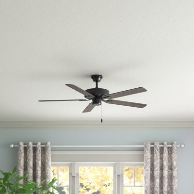  Ventilateur de plafond standard de 5 pales de 52 pouces avec chaînette