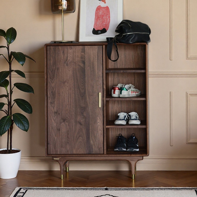 Simple Retro Storage Shoe Cabinet