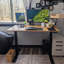  Bureau debout électrique 2 places 53x29-1834915562