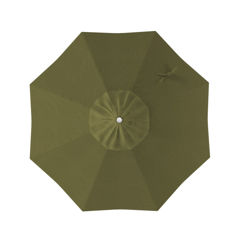 Parasol sunbrella de marché 7,5' Wallach, Spectre Sunbrella® coriandre