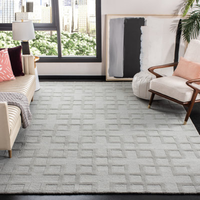 Bradlee Hand Loomed Wool Geometric Rug