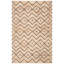 Tapis géométrique en jute tissé à la main Hawes-1450293626