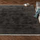 Clio Hand Loomed Wool Area Rug in Onyx/Steel Gray