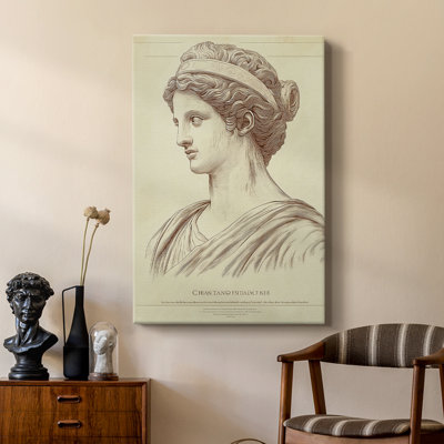 WOMEN Series dxciv - Toile tendue avec châssis de qualité supérieure - Prêt à être accroché