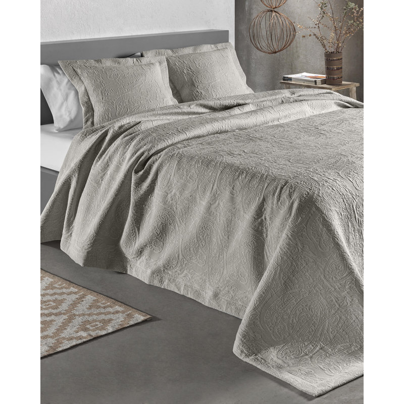 Kaitlyn Cotton Blend Envelope Sham, Taupe
