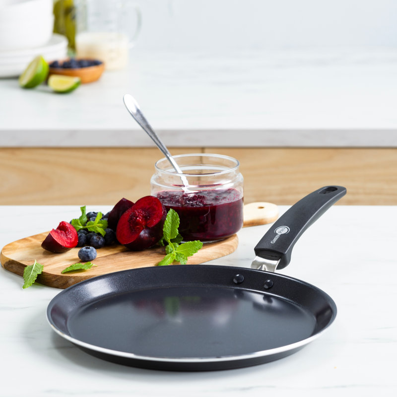 GreenPan Essentials Aluminium Non-Stick Pancake Pan, 24cm