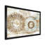 Beige bohémien bohémien mandala spirale I - décoration murale mosaïque boho-790312048-790312042