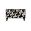 Commode d'appoint simple en bois massif