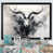 Black Picture Framed Canvas