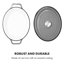 Klarstein Podolica 5.5L Cast Iron Oval Dutch Oven-68600693